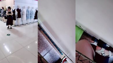 【超顶女厕春光】人流量爆表商超女厕底缝偷拍 各种美女圆润蜜臀鲍鱼嗞水 大姨妈流血 白虎的应有尽有大饱眼福